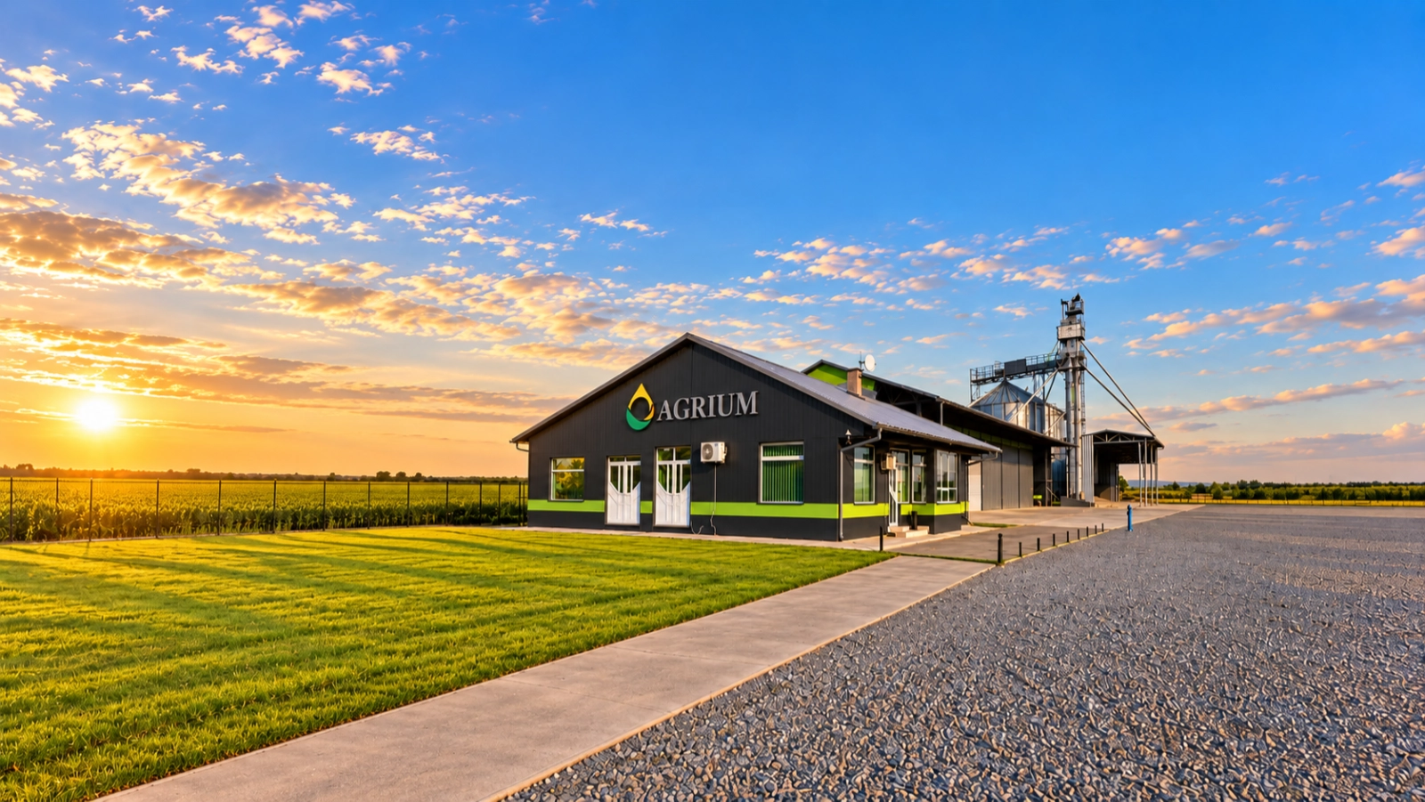 Objekat kompanije Agrium u Sremskoj Mitrovici