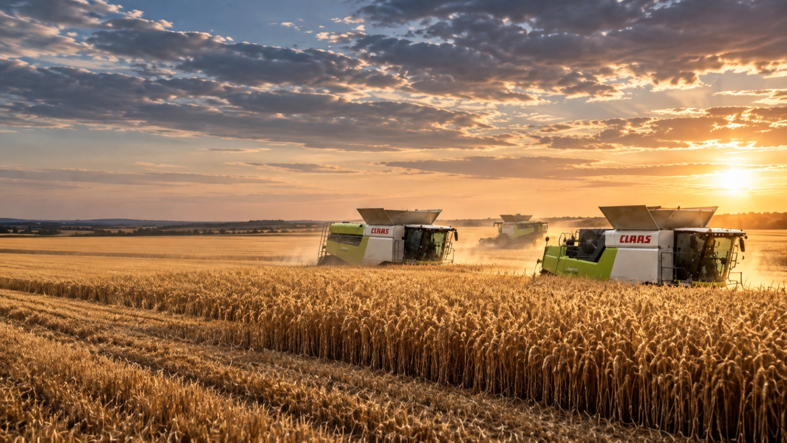 Mehanizacija u radu tokom žetve — Agrium